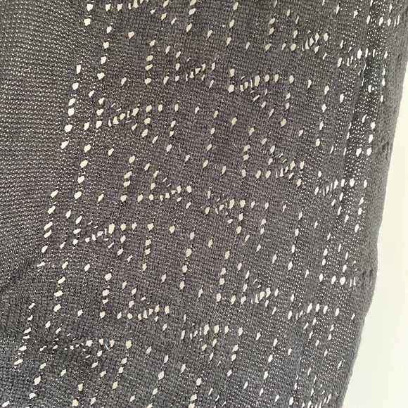 Harmonie Black Eyelet Sweater Wrap Ballet Skirt - Picture 9 of 10